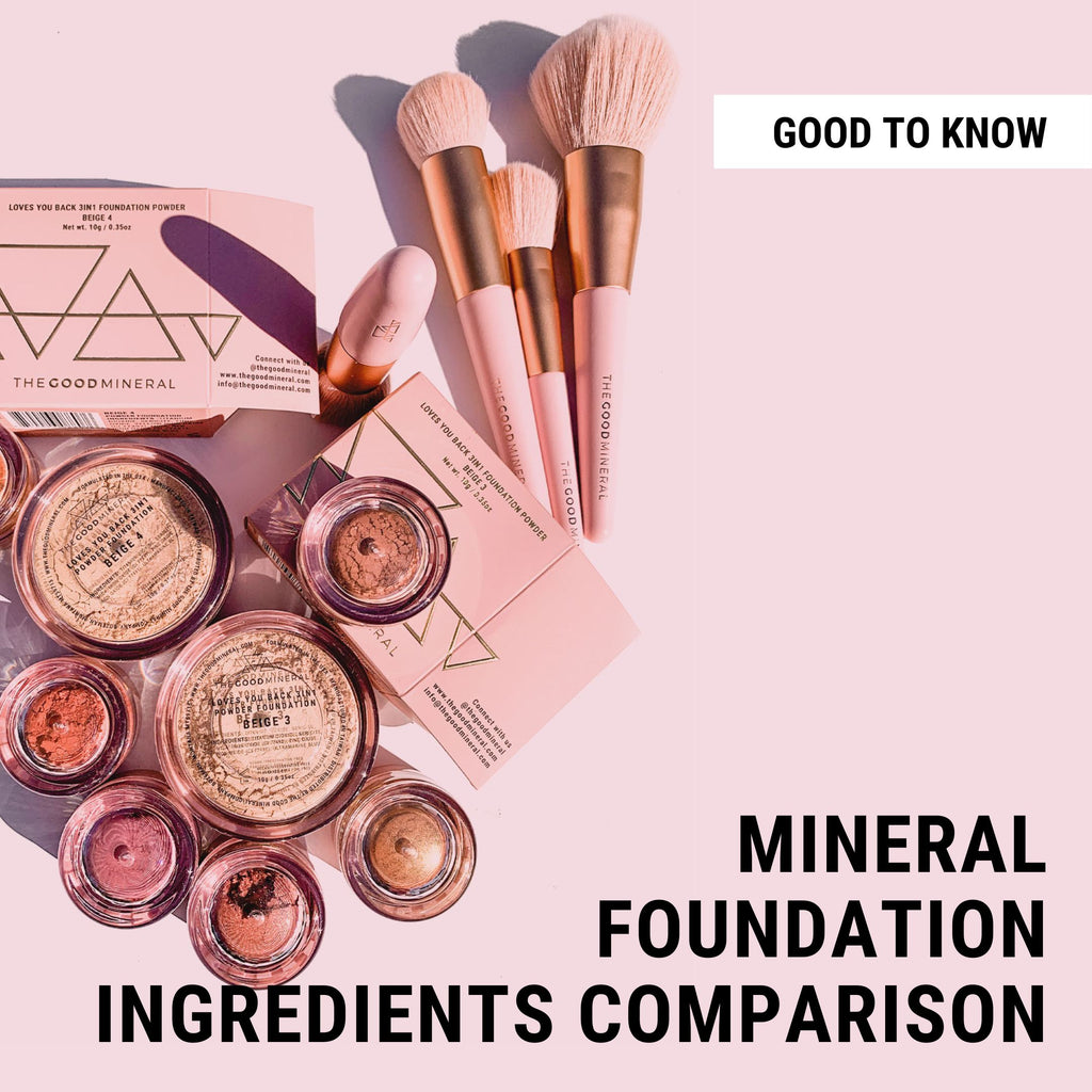 Mineral Foundation Ingredients Comparisons