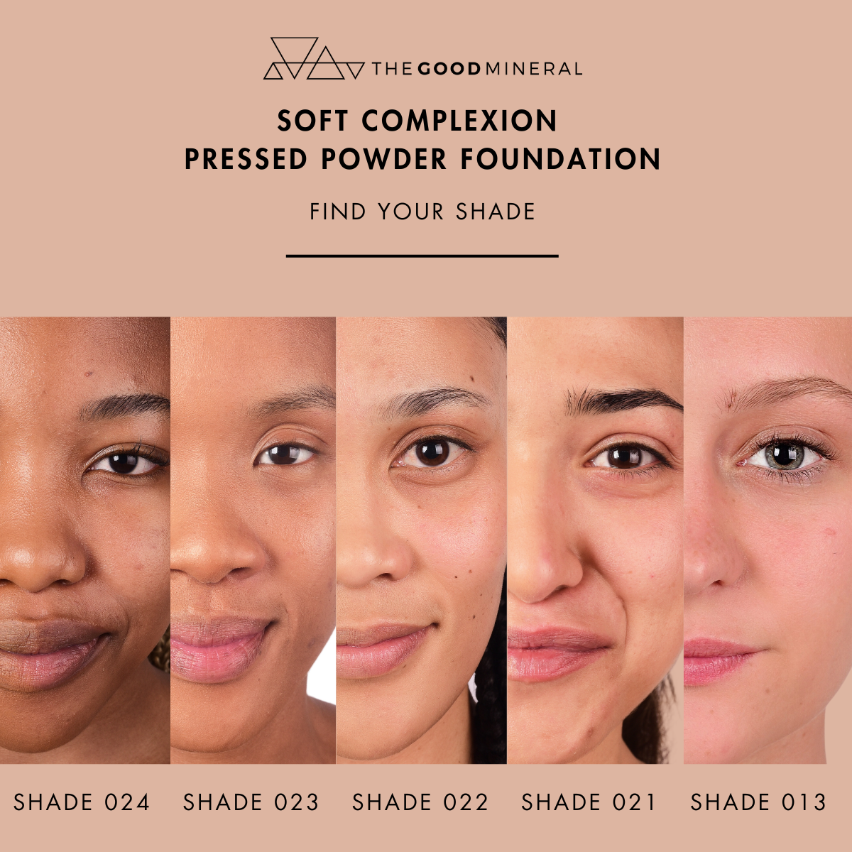Soft Complexion Pressed Powder Foundation THE GOOD MINERAL