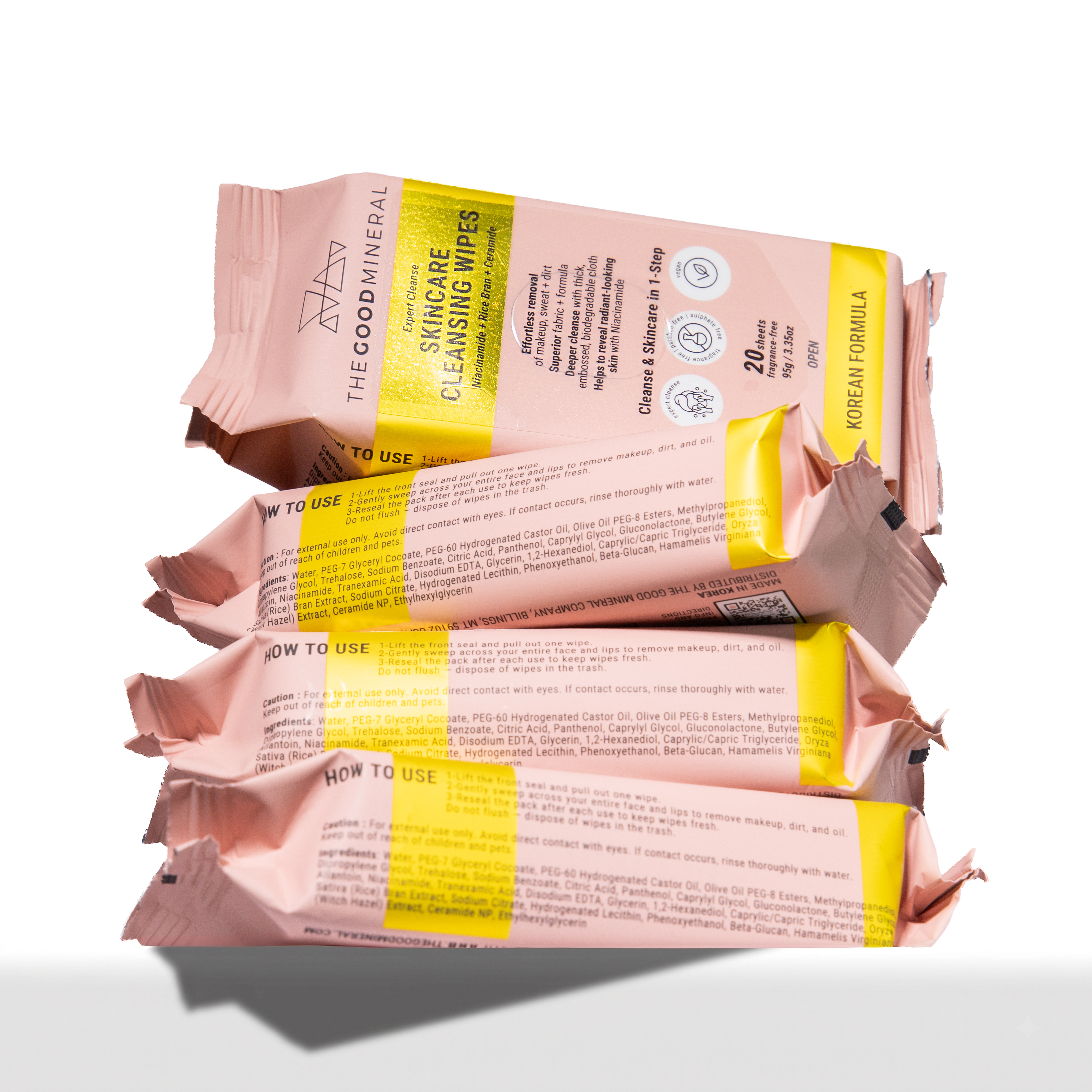 The wipes of your dreams
<br>1-step cleanse & skincare